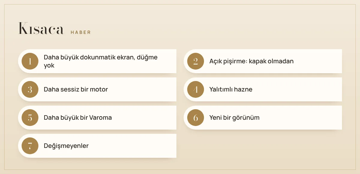 Kısaca : Thermomix TM7: neler yeni?